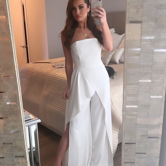 ALICE AND OLIVIA white jumpsuit - Picture 2 of 2